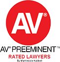 Logo Recognizing Scott Ray's affiliation with AV Preeminent