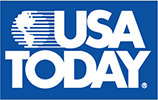 Logo Recognizing Scott Ray's affiliation with USA Today
